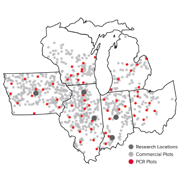 49C28 Plot Locations Map